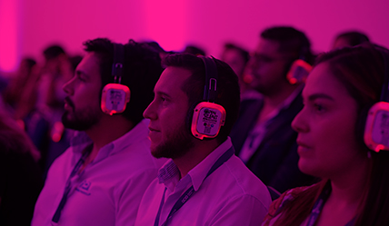 Banner de eventos responsive